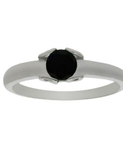 SORTIJA ORO BLANCO 18KL ZAFIRO FINO