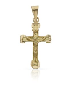 CRUZ ORO 18KL CRISTO - 16x27MM