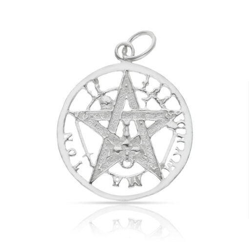 COLGANTE PLATA 925MM TETRAGRAMATON - 20MM