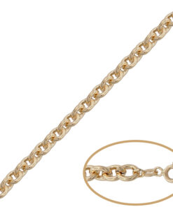 PULSERA ORO 18KL ROLOT HUECO - 7MM