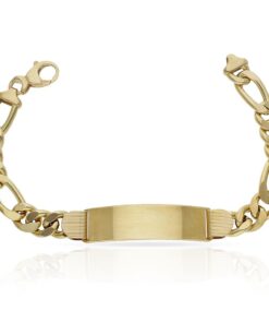 PULSERA ORO 18KL 3x1 PLACA
