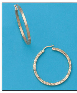 AROS ORO 18KL TALLADOS - 30MM