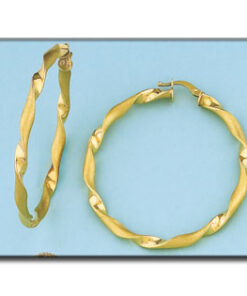 AROS ORO 18KL ONDULADOS - 42MM