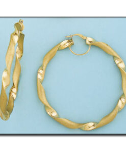 AROS ORO 18KL ONDULADOS - 52MM
