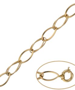 PULSERA ORO 18KL TROQUELADAS