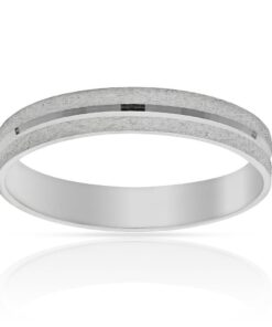 ALIANZA ORO BLANCO 18KL - 3.50MM