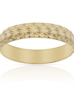 ALIANZA ORO 18KL TALLADA - 4.50MM