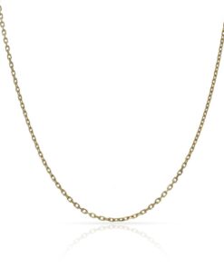 CADENA ORO 18KL FORZADA - 1.10MM
