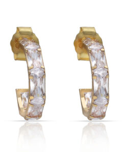 AROS ORO 18KL CIRCONITAS - 11MM
