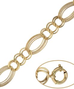 PULSERA ORO 18KL TROQUELADA