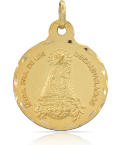 MEDALLA ORO 18KL V. DE LOS DESAMPARADOS - 21MM